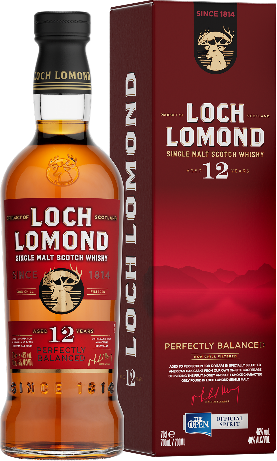 Loch Lomond 12 YO Single Malt Whisky Perfectly Bal